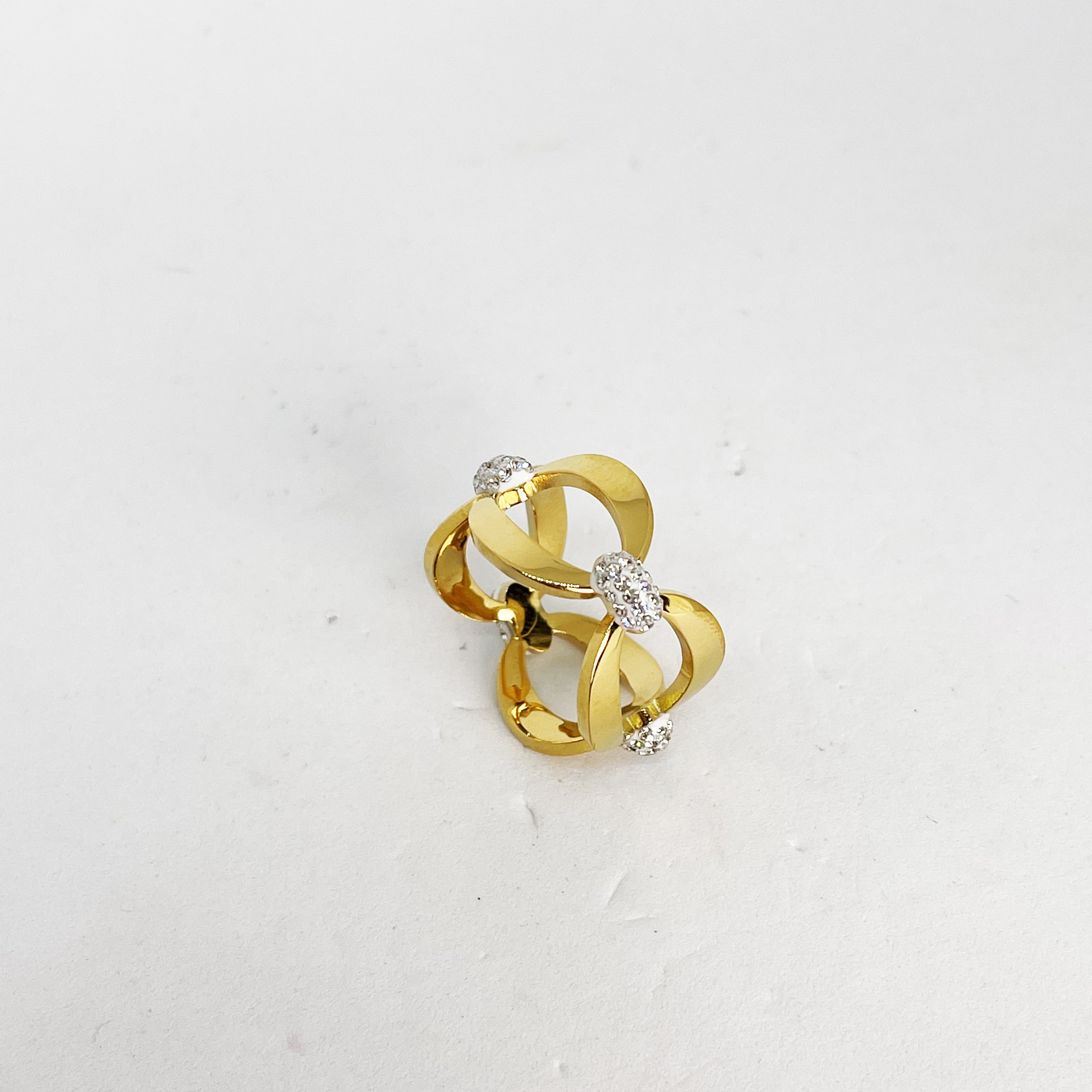 Bague Multi Ovales Cristaux