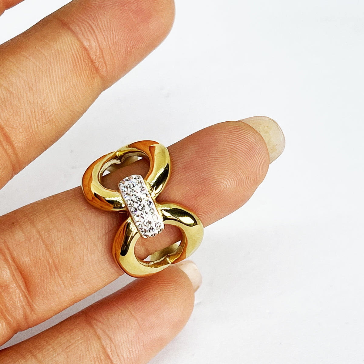 Bague Noeud Papillon Luxe