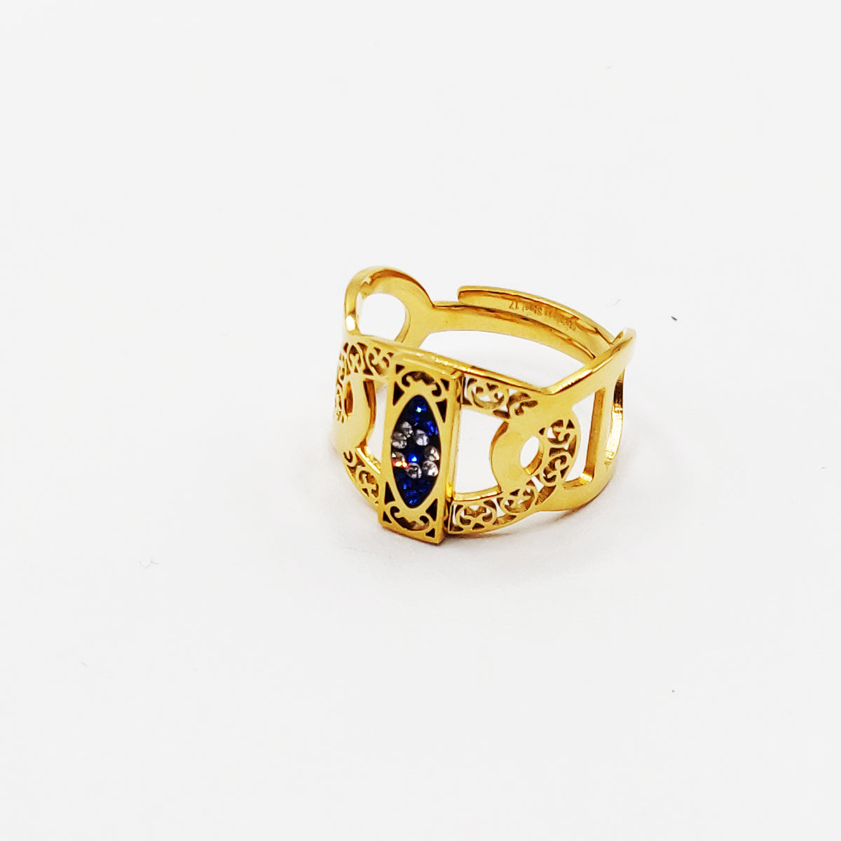 Bague Oeil Bleu Roi