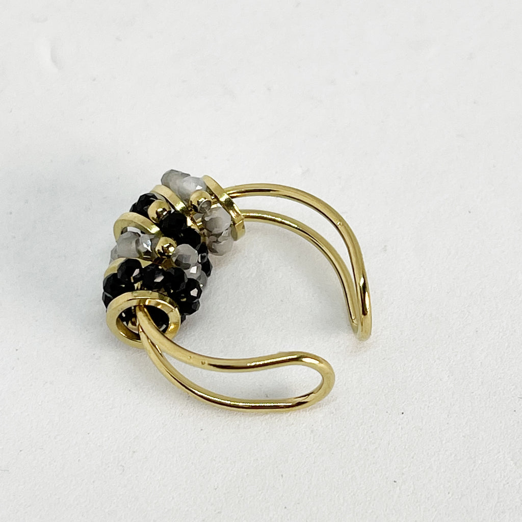 Bague Orientale Perles Multicolores