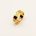 Bague Prestige Vis et Cristaux