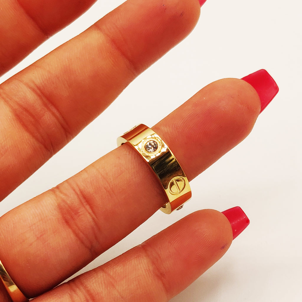 Bague Prestige Vis et Cristaux