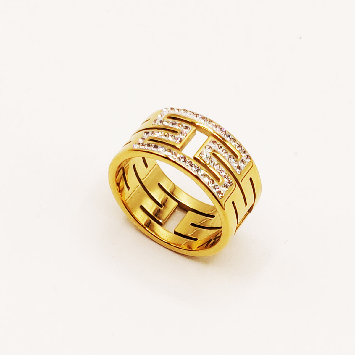 Bague Multi Rectangles Cristaux