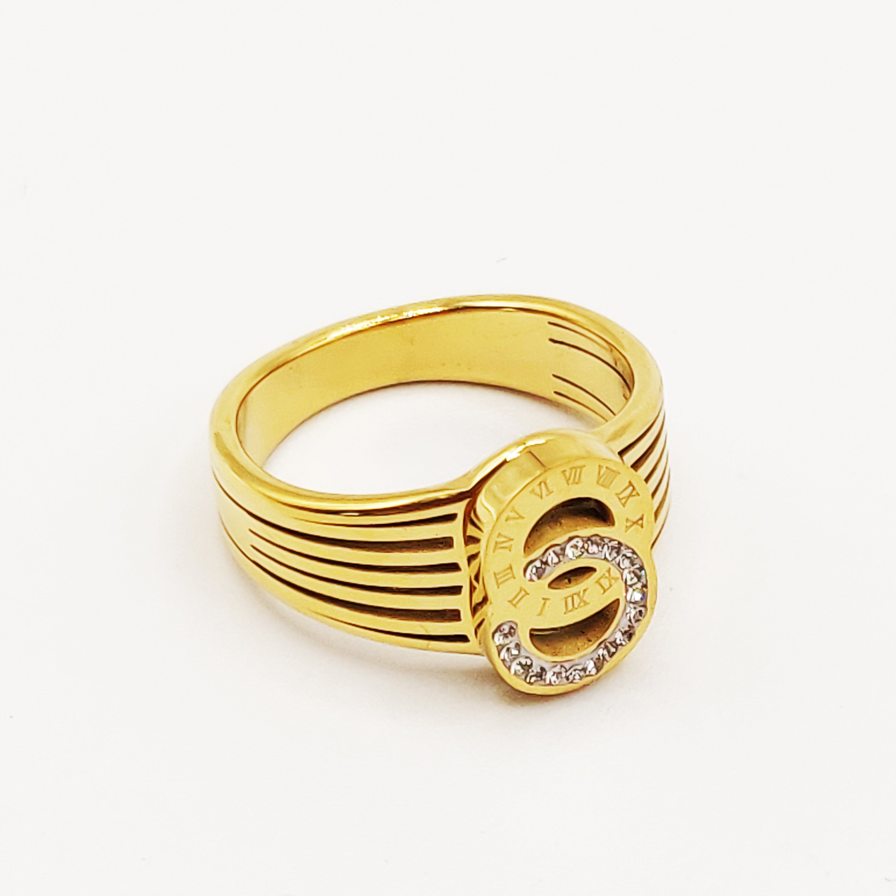 Bague Romaine Multi Lignes