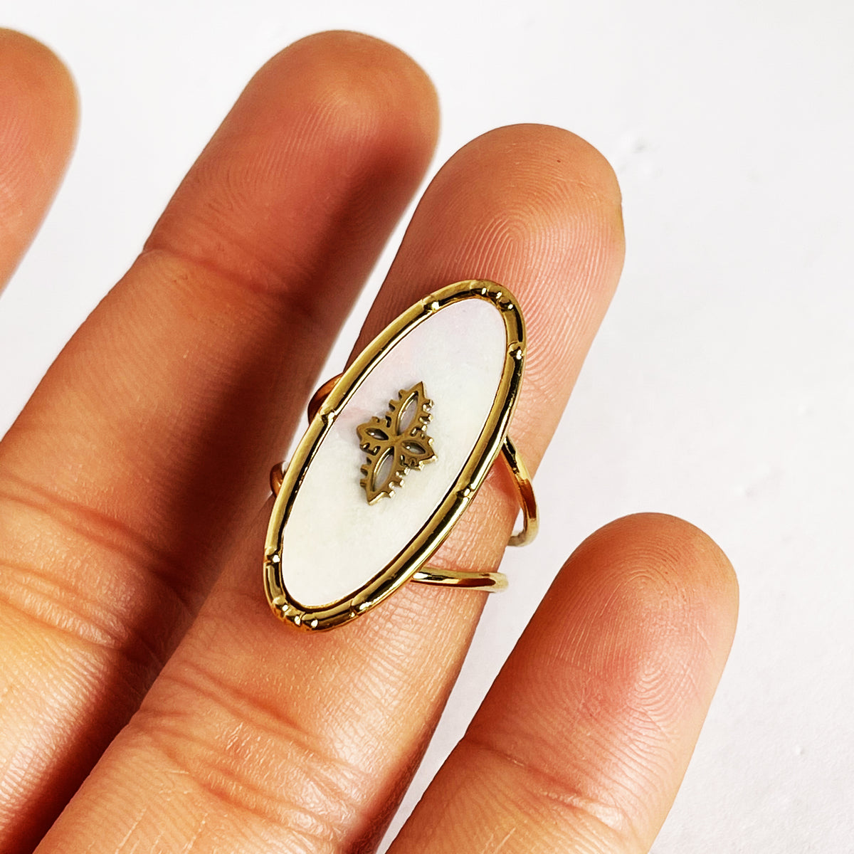 Bague Rose Des Vents