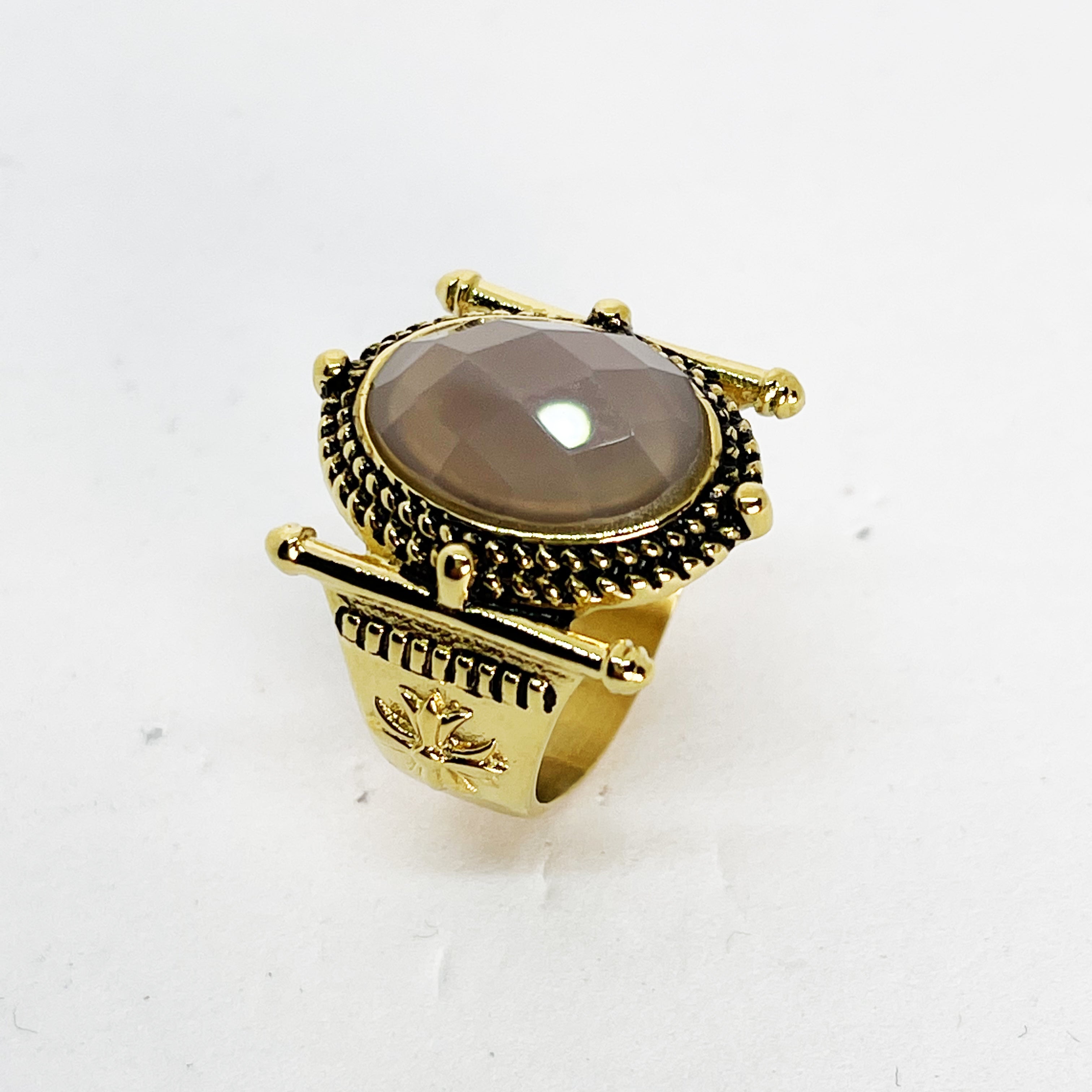 Bague Royale Cristal Nude