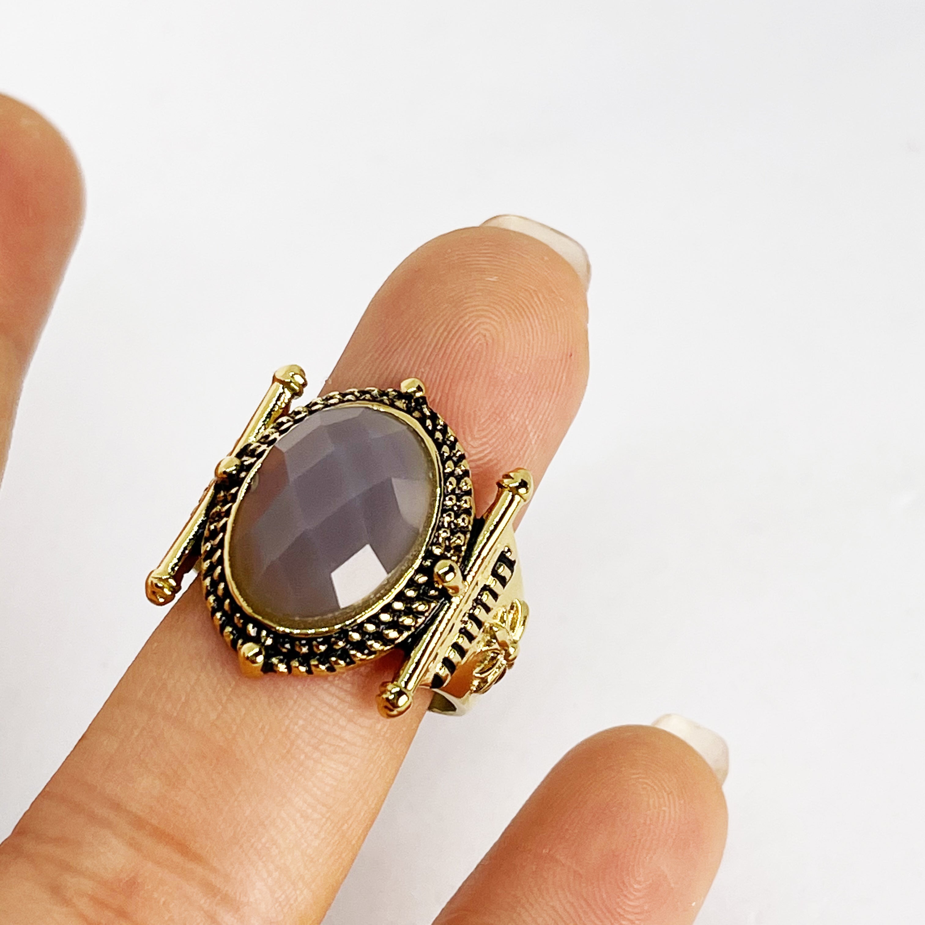 Bague Royale Cristal Nude