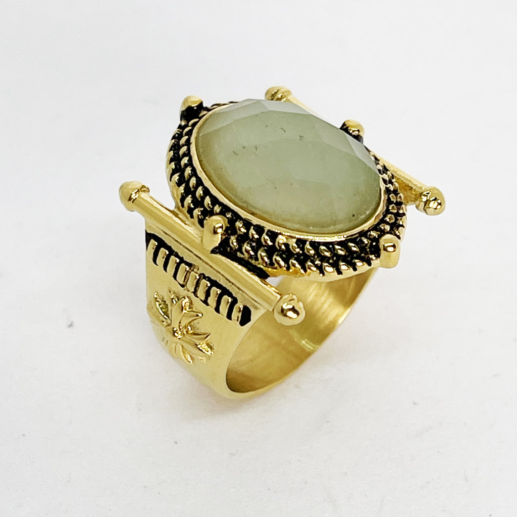 Bague Royale Cristal Vert