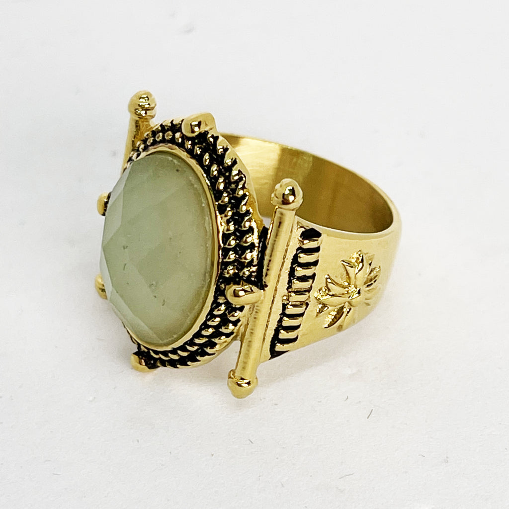 Bague Royale Cristal Vert