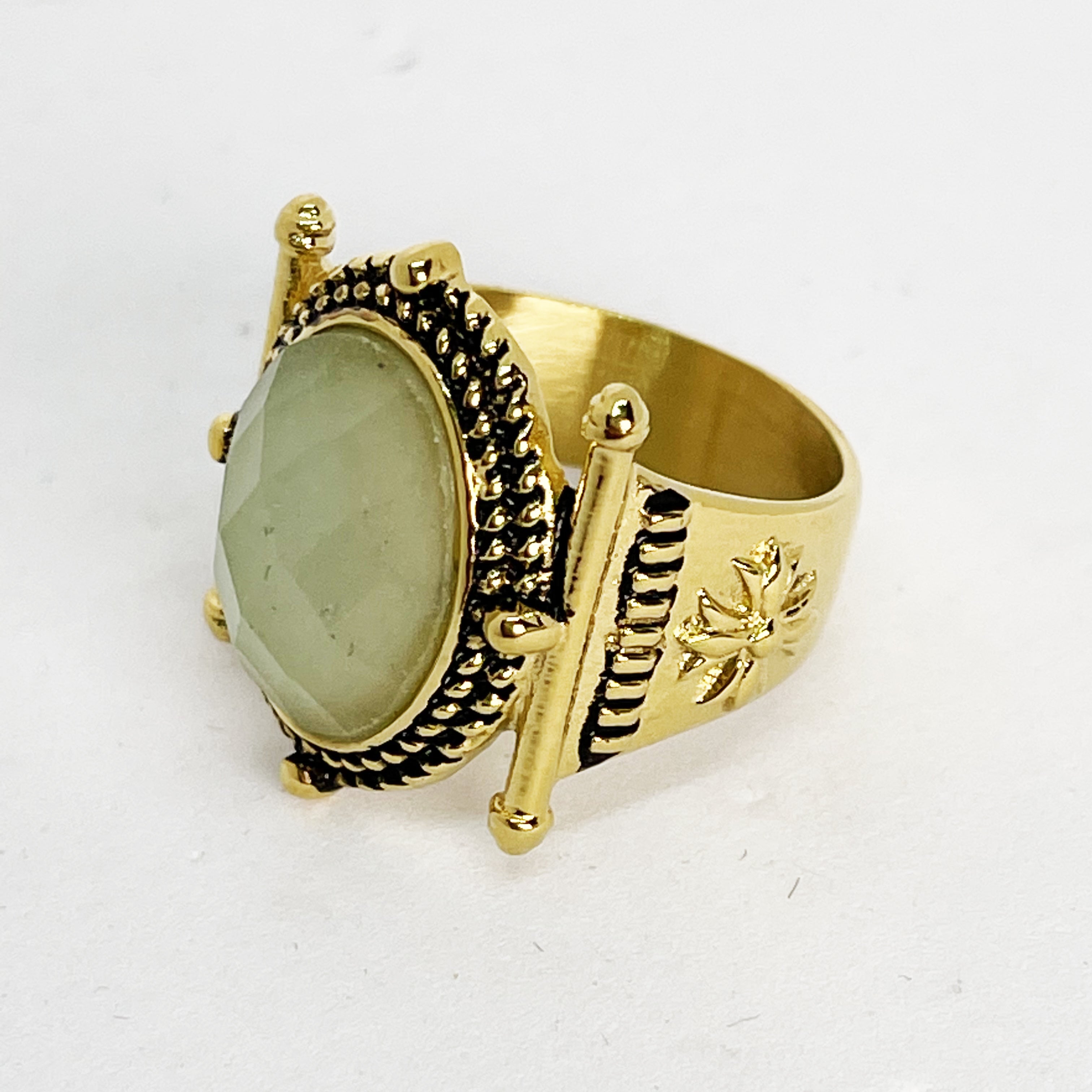Bague Royale Cristal Vert