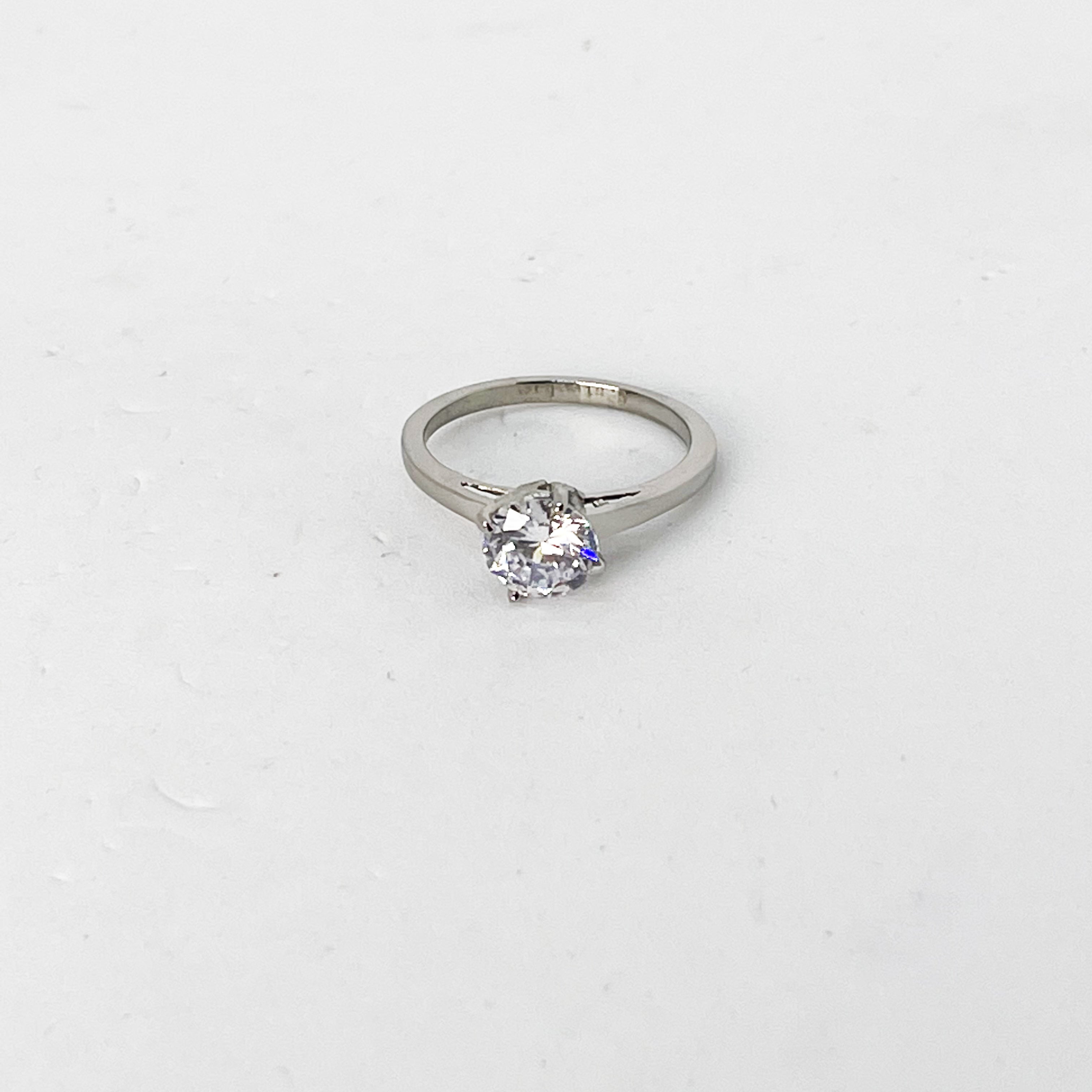 Bague Royale Simple Argentée