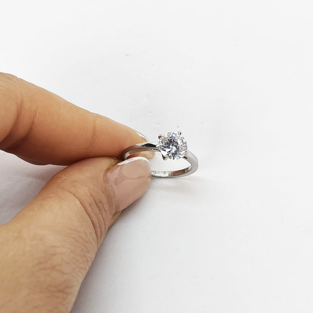 Bague Royale Simple Argentée