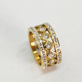 Bague Royale Tour Cristaux