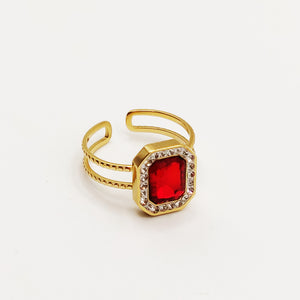 Bague Rubis Luxe