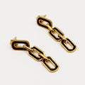 Boucles d'oreilles 3 ᗡD Luxe Noirs