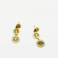 Boucles d'oreilles 3 Pendentifs Eden
