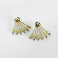 Boucles d'oreilles Barres Cristaux