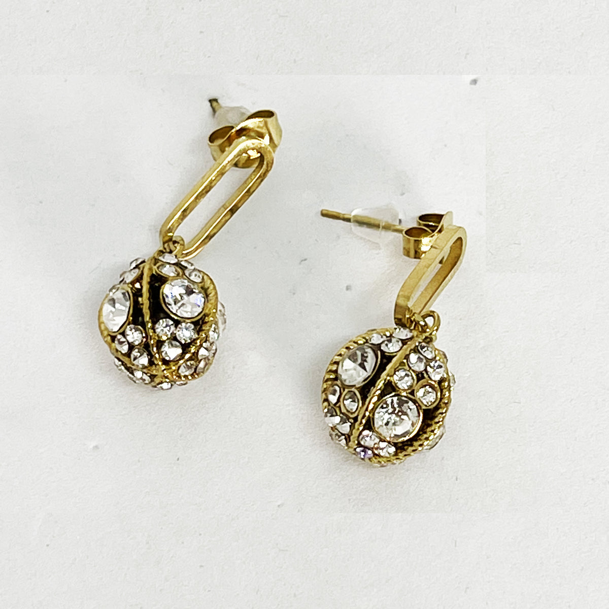 Boucles d'oreilles Boule Ambiance