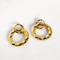 Boucles d'oreilles Cercles Soleils Luxe
