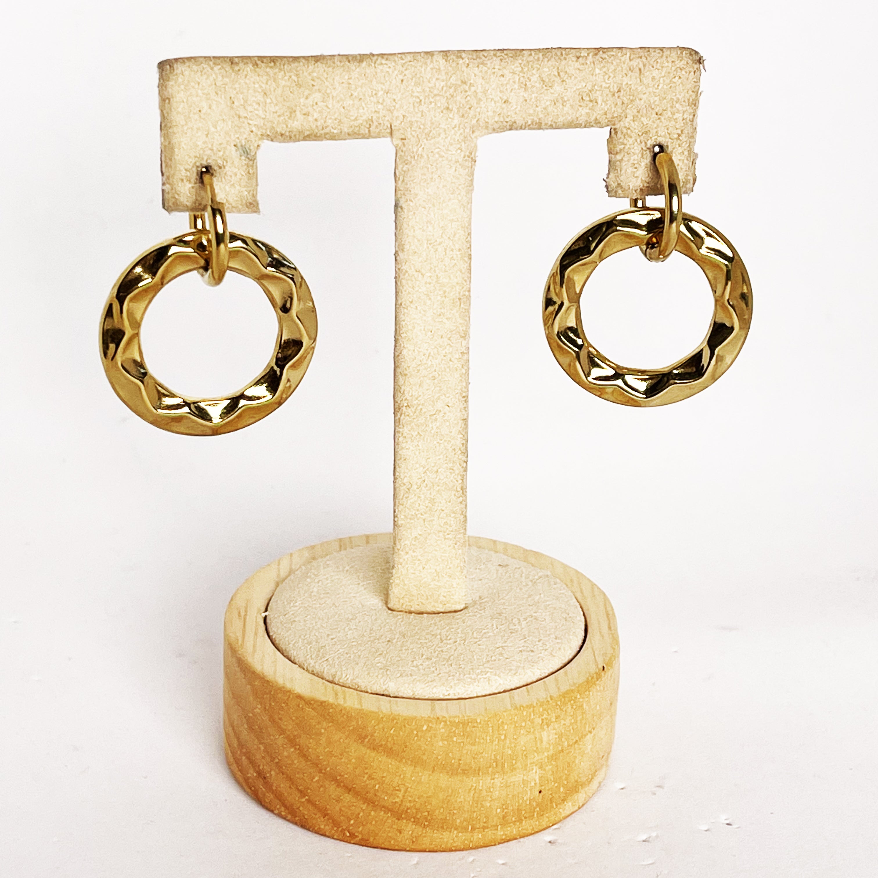 Boucles d'oreilles Cercles Soleils Luxe
