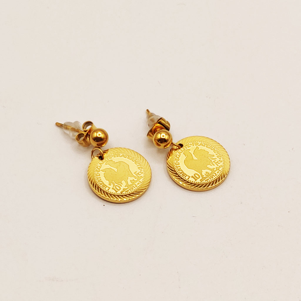 Boucles d'oreilles Chaîne Multi Louise Coq Luxe
