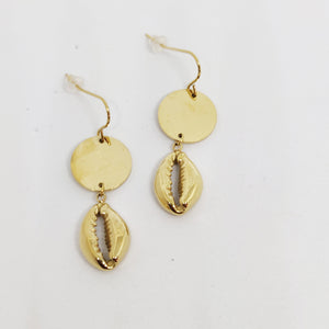 Boucles d'oreilles Coquillage Luxe
