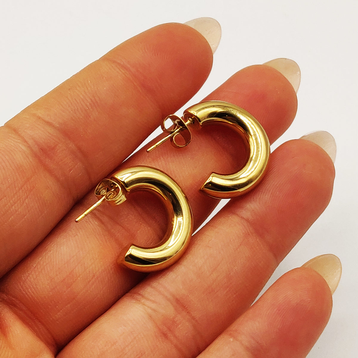 Boucles d'oreilles Créoles Larges