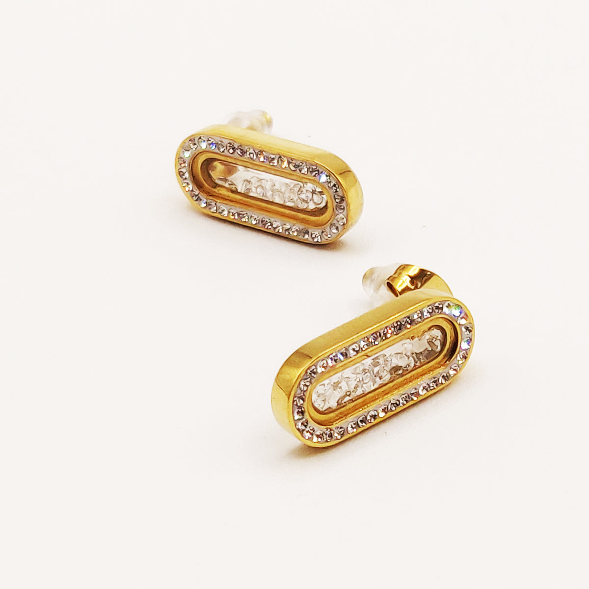 Boucles d'oreilles Cristaux
