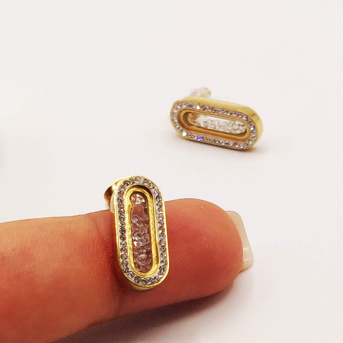 Boucles d'oreilles Cristaux