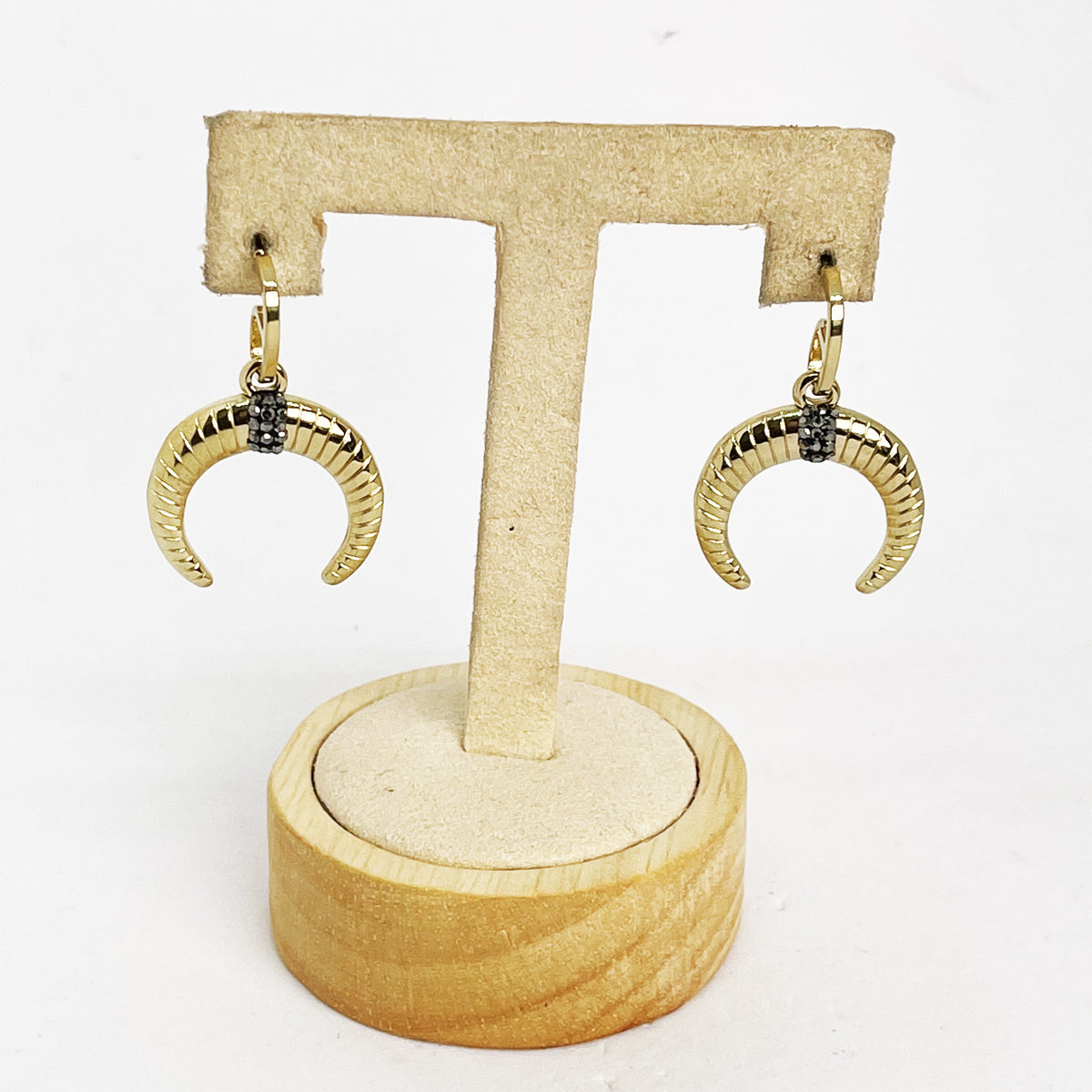 Boucles d'oreilles Croissant de Lune