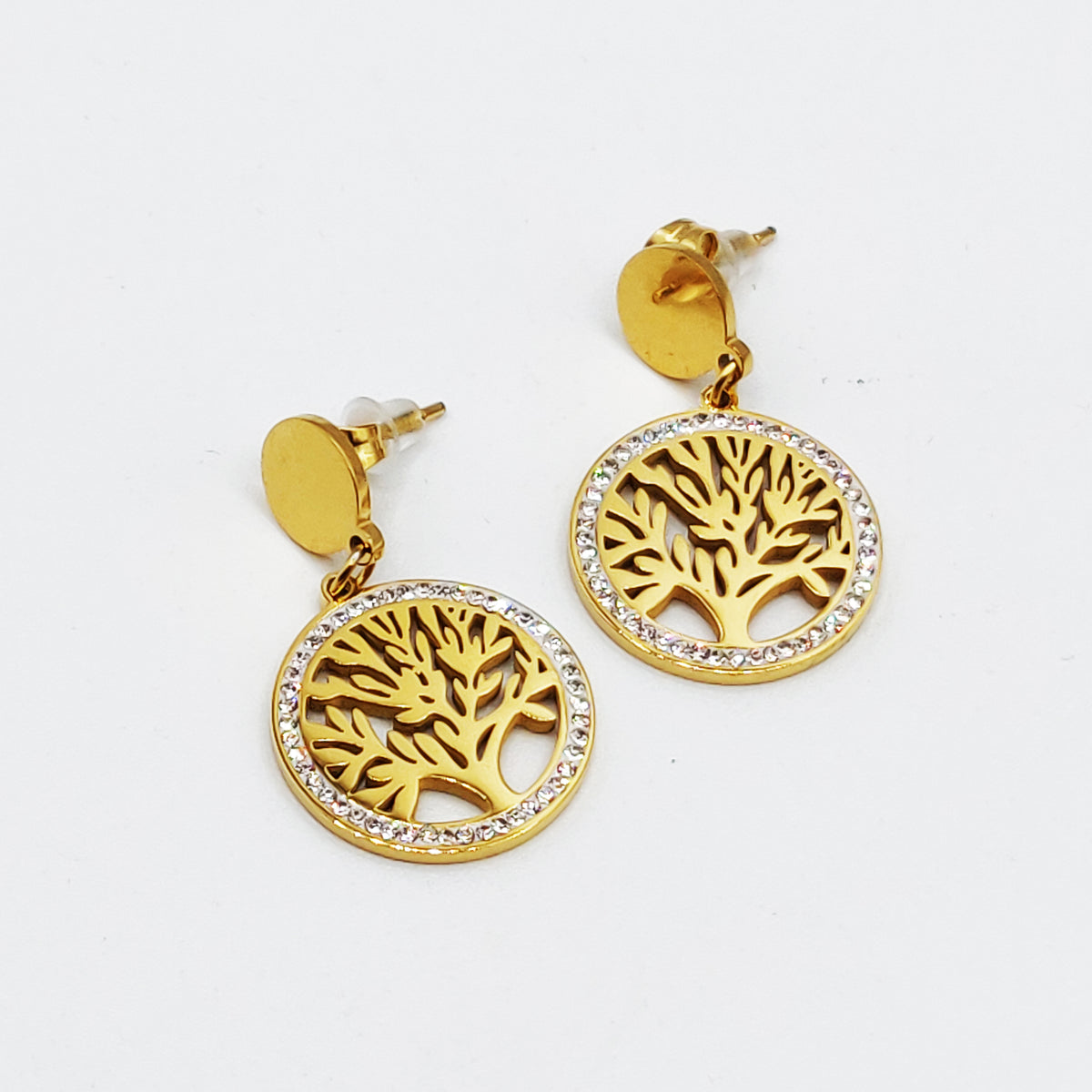 Boucles d'oreilles Eden et Cercles Dorés