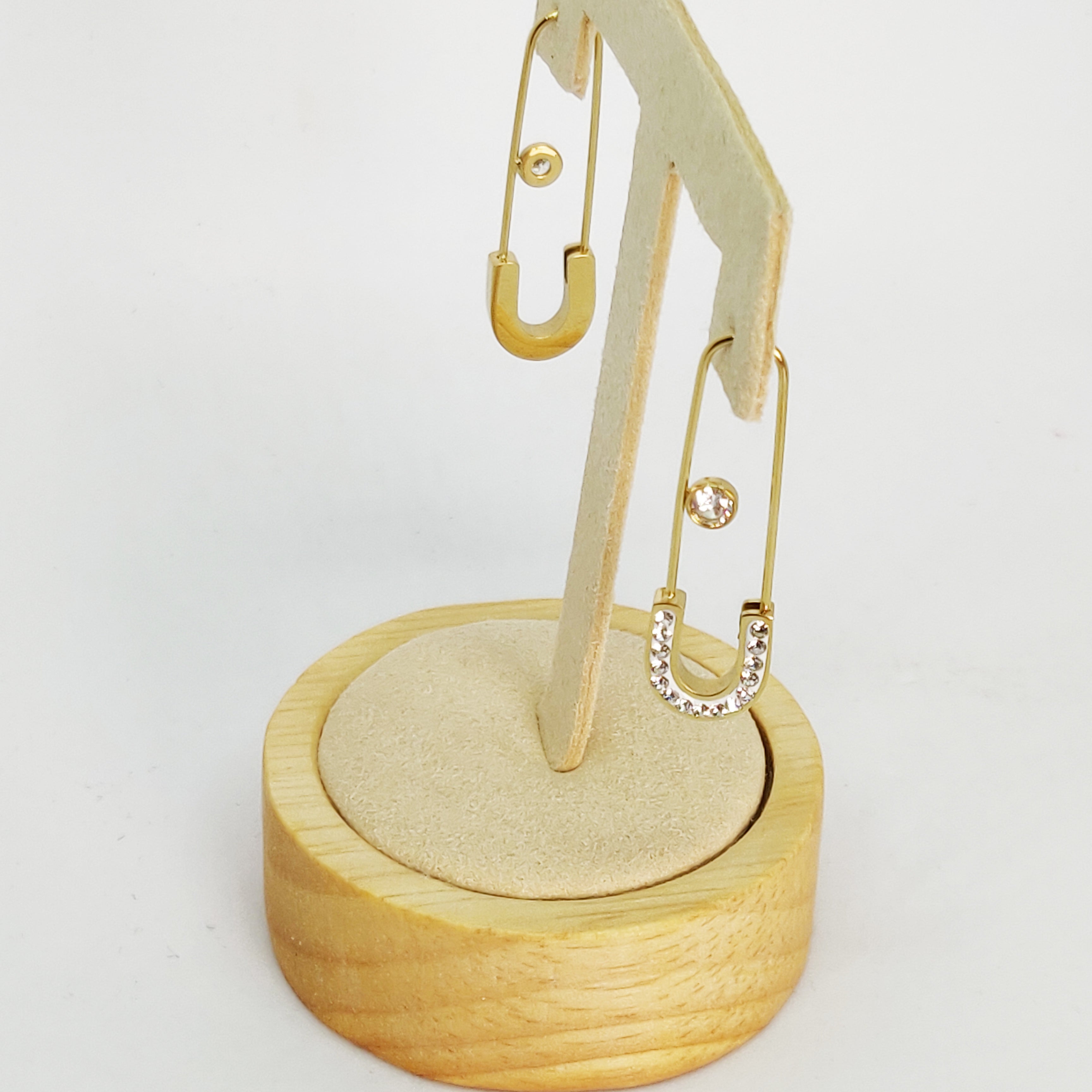 Boucles d'oreilles Épingles Cristaux
