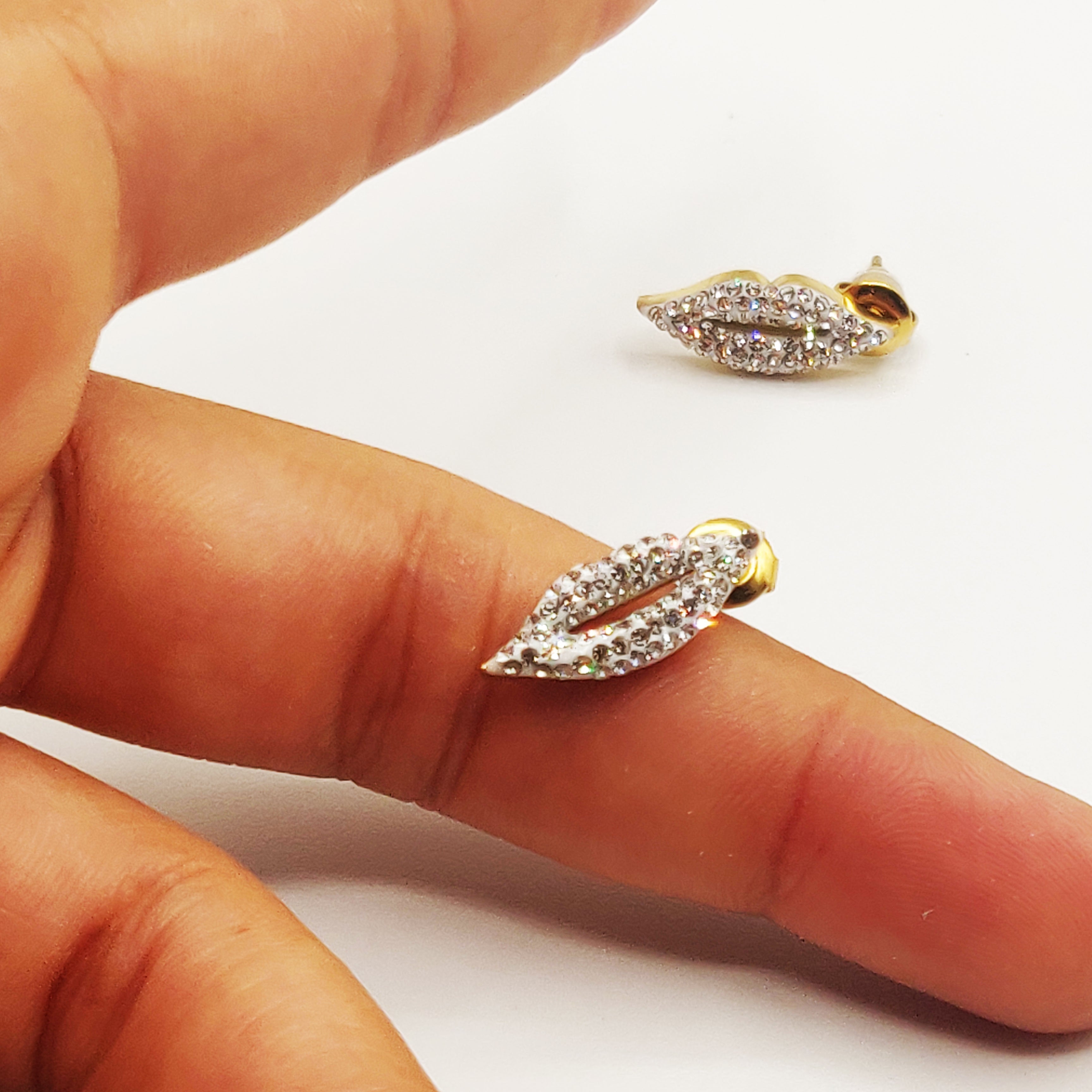 Boucles d'oreilles Kiss Cristaux