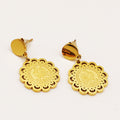 Boucles d'oreilles Louise Coq Soleil Luxe