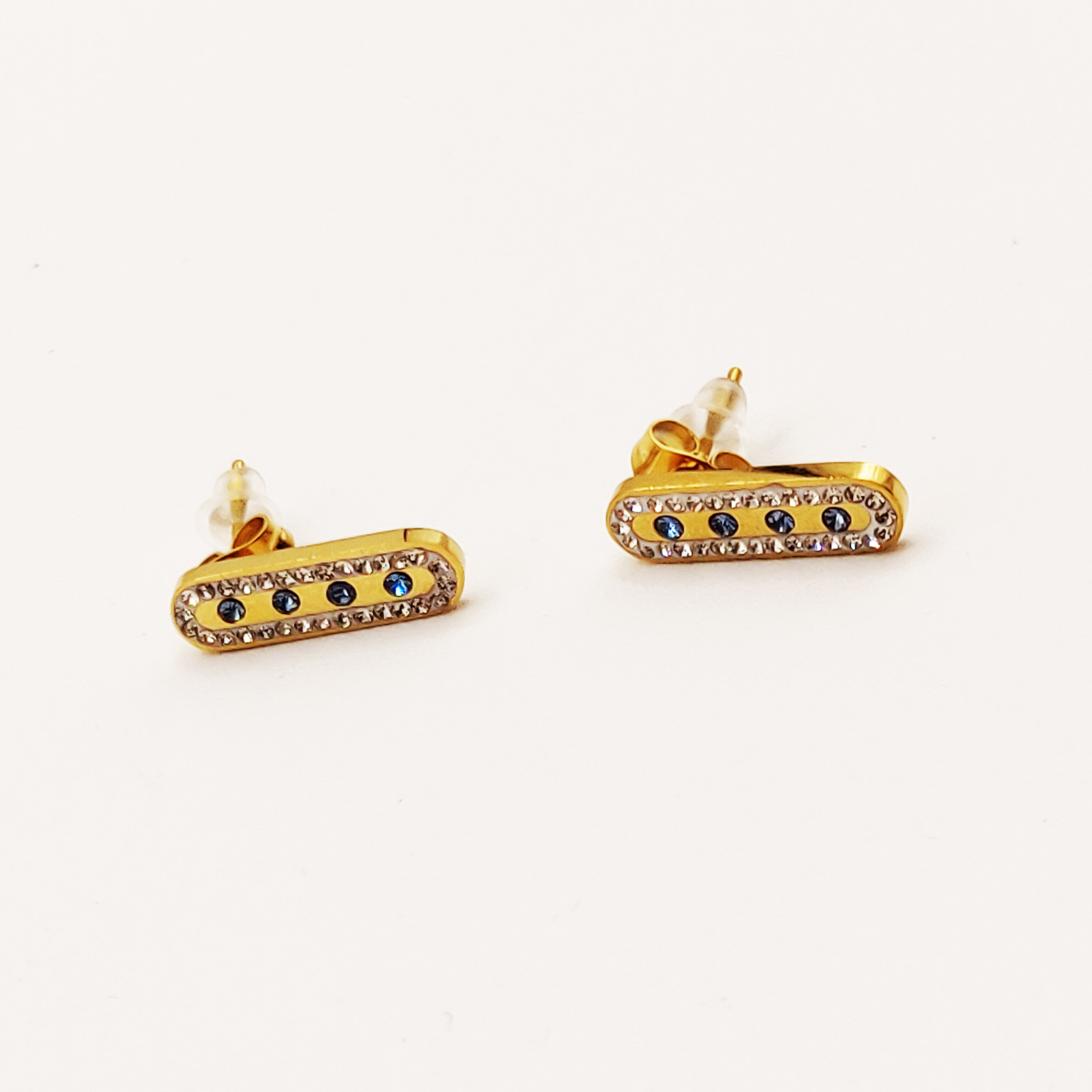 Boucles d'oreilles Mexicaines Luxe Saphirs