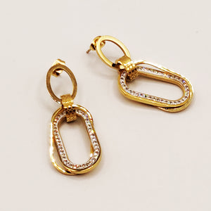 Boucles d'oreilles Ovales Luxe