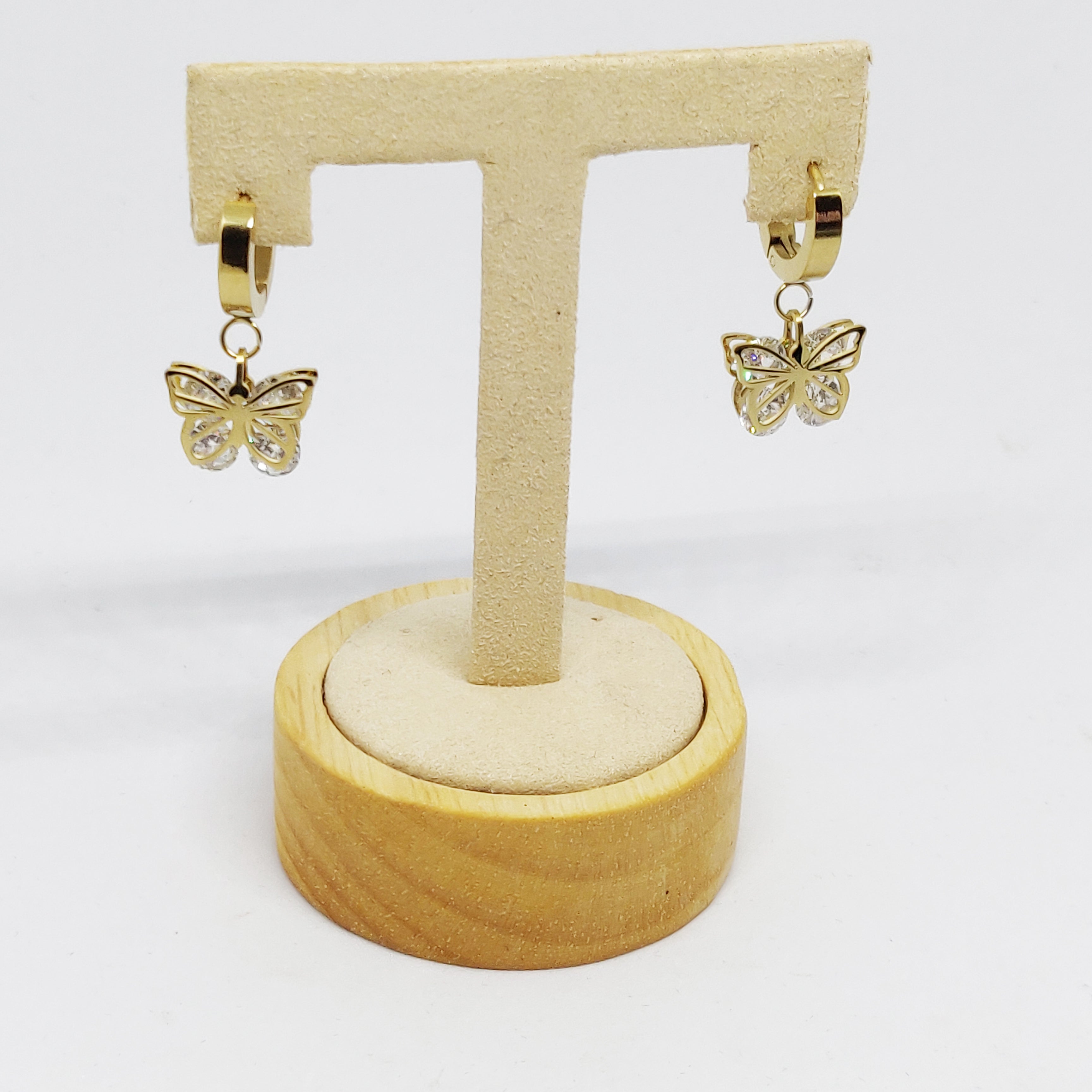Boucles d'oreilles Papillon Luxe