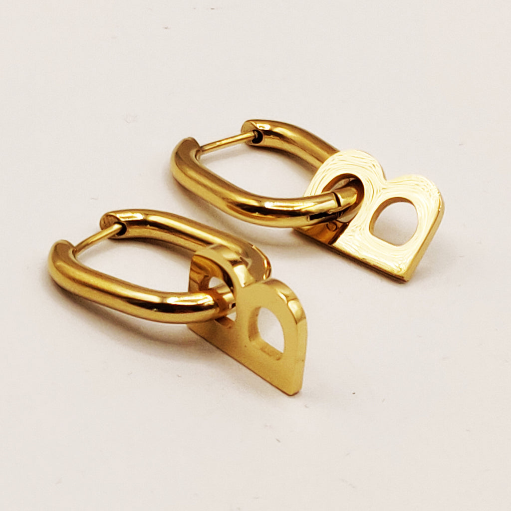 Boucles d'oreilles Pendentifs B Luxe