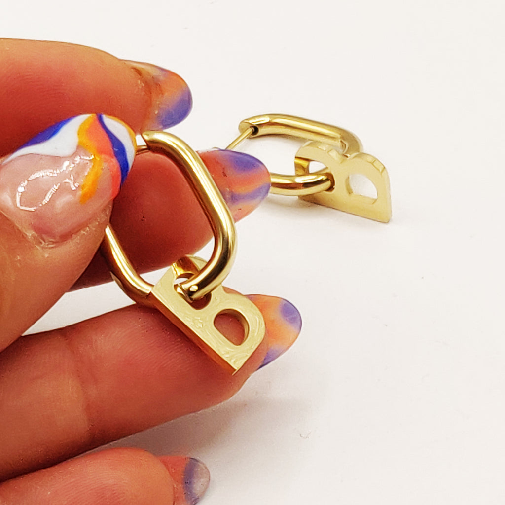 Boucles d'oreilles Pendentifs B Luxe