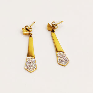 Boucles d'oreilles Pendentifs Triangles Luxe