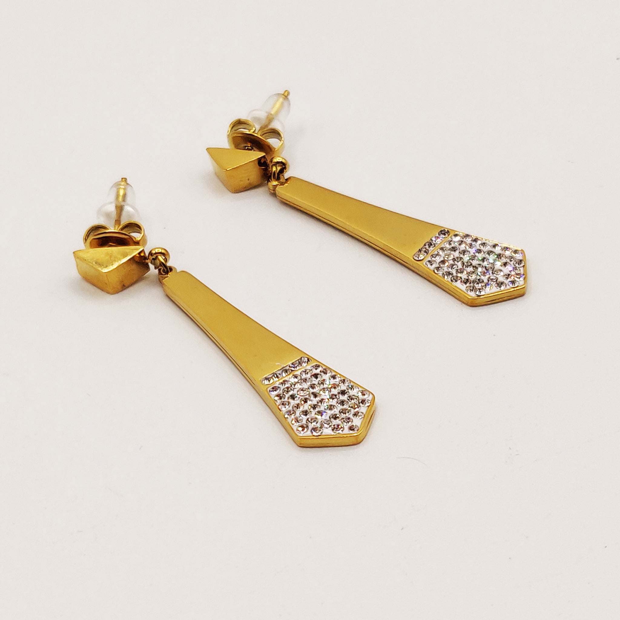 Boucles d'oreilles Pendentifs Triangles Luxe