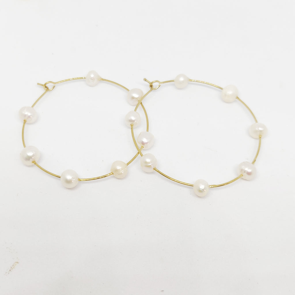 Boucles d'oreilles Perles
