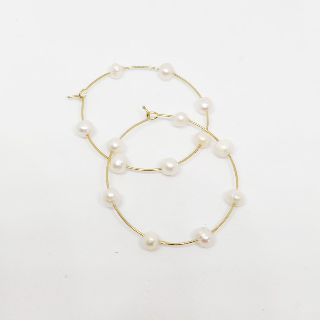 Boucles d'oreilles Perles