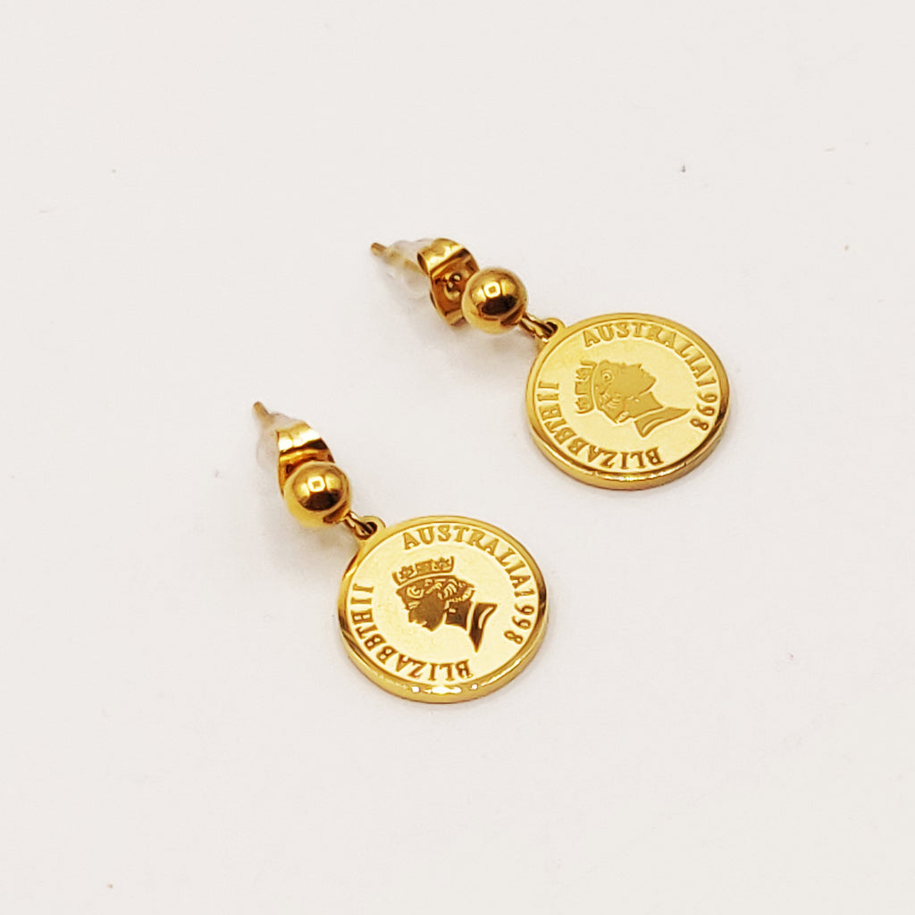 Boucles d'oreilles Pièces Luxe