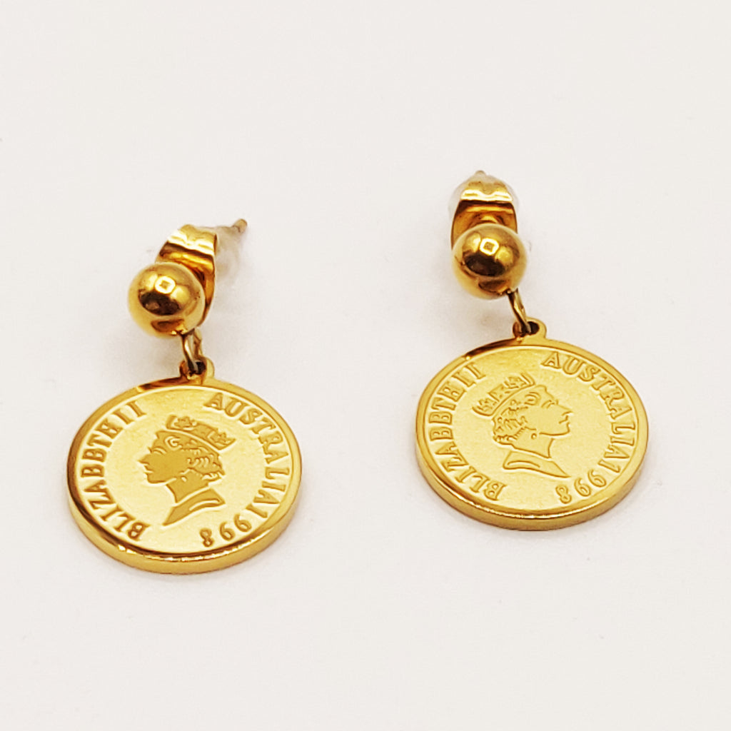 Boucles d'oreilles Pièces Luxe