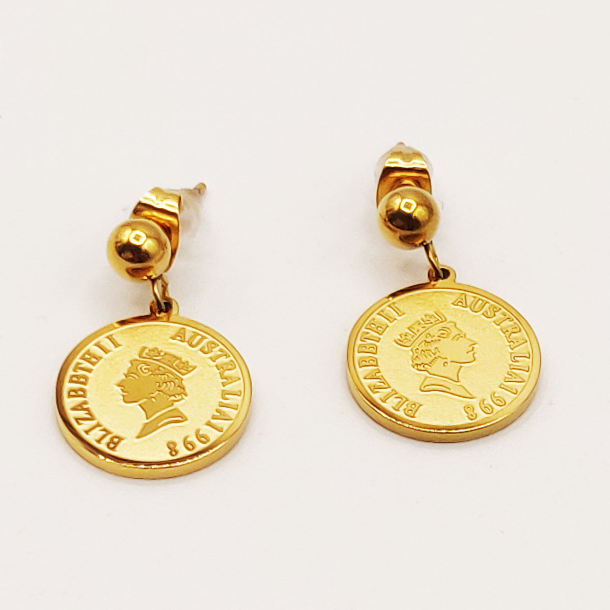 Boucles d'oreilles Pièces Luxe