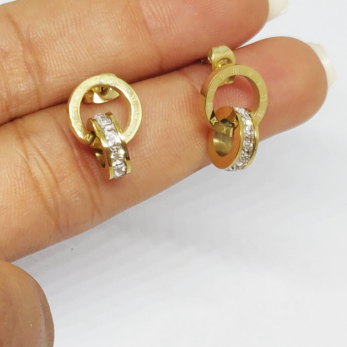 Boucles d'oreilles Romaines Luxe