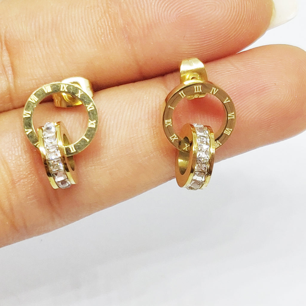 Boucles d'oreilles Romaines Luxe