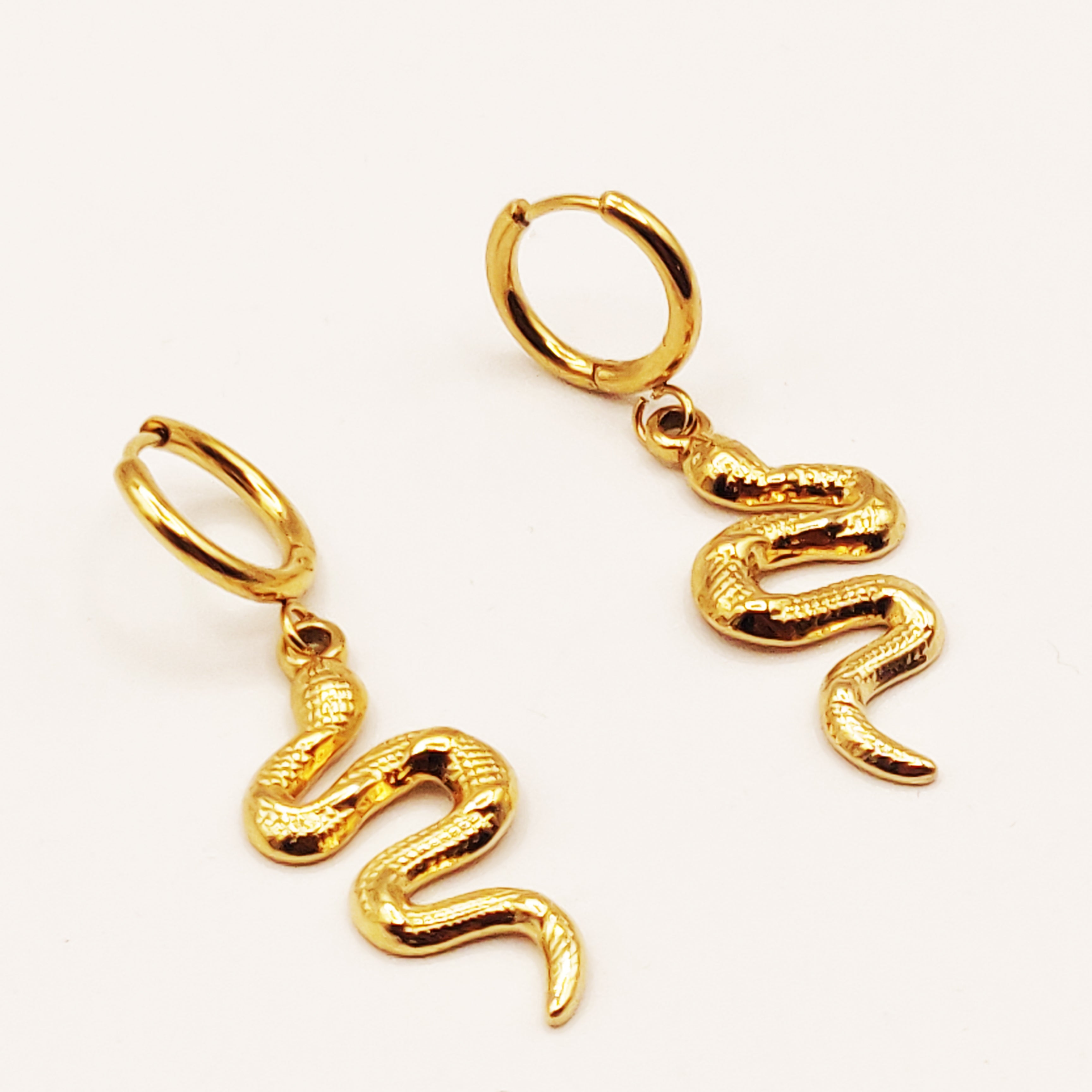 Boucles d'oreilles Serpents Luxe