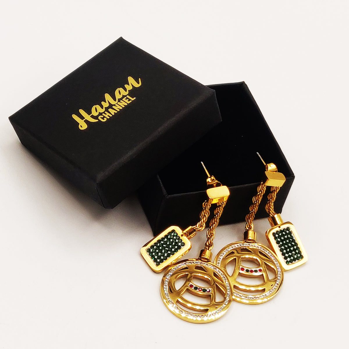 Boucles d'oreilles Signature HC Luxe